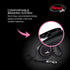 Flexi Classic Retractable Tape Dog Leash, 16Ft for Medium Dogs up to 55 lbs, Black
