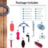 Beufee 10 Set Set Pieces Horse Grooming Kit, Tack Room Supplies Horse Brush Horse Bathing Supplies for Horse Riders