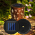 4 Pack 8 3.15in Replacement Solar Light Parts, Solar Lights Replacement Top, lumens, Waterproof Battery Box Top DIY