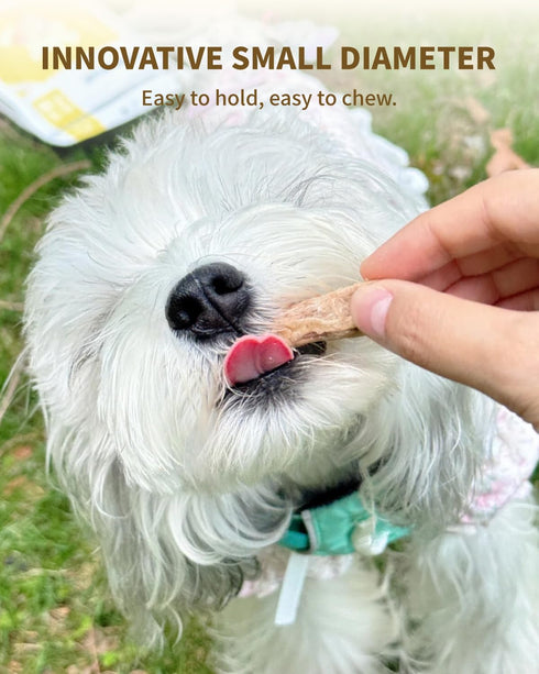 (3.5 oz) Freeze-Dried Chicken Neck Treat for Small Dog & Cat, Natural Single Ingredient Cats Dogs Dry Food, Healthy