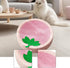 Bothyi 40cm Cat Scratcher Bed Lounge Round Anti Slip Bottom Mat Cat Scratch Pad for Indoor Cats to Play, Rest, Grind