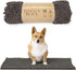 My Doggy Place Microfiber Dog Mat for Muddy Paws, 31" x 20" Ash, Absorbent Quick-Drying Dog Cleaning Mat