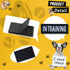 4 Pcs In Training Patch: Removable Embroidered Tactical Vest Patch for Dog Vest, Carrier, and Collar