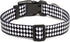 Adjustable Dog Collar with Special Design Patterns, Soft Durable Nylon for Small Medium Large Dogs (L, Rhomb)