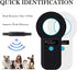 1000 (15/10) Smoostart Microchip Scanner, Records Increased Huge Data Storage Upload to PC, Scanning Distance and Speed