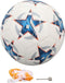 Size 5 Soccer Ball, PU Leather, High Resilience Abrasion, Professional Adult Youth Football Lover Training