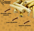 30 Pack, 100% 30 Beef Cow Tails for Dog Chews, High Protein Dog Treats, Natural Pet Treats, Long Lasting Chew for Dogs