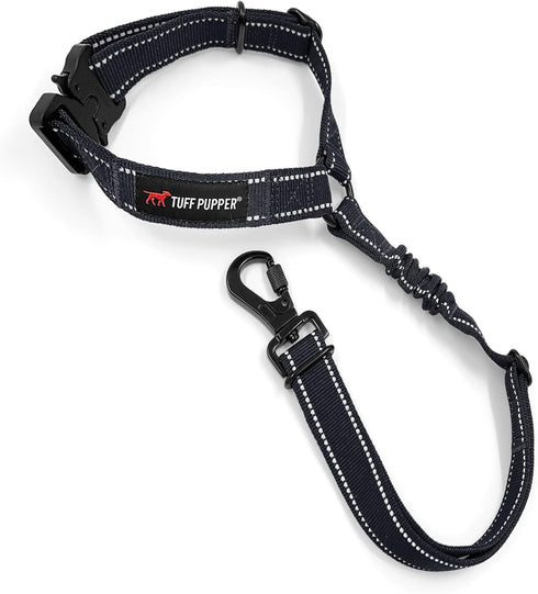 Tuff Pupper Dog Seat Belt for Car Headrest | Adjustable Length Dog