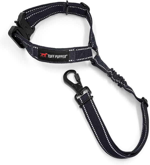 Tuff Pupper Dog Seat Belt for Car Headrest | Adjustable Length Dog