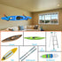 Kayak Storage Rack with Nylon Straps, Heavy Duty Wall Mount Rack for Garage, 4 Pack, 6 Colors, Suitable for Kayaks and