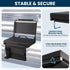 Maeytau Stadium Seats for Bleachers with Back Support, Portable Bleacher Seats with Thick Padded Cushion and Carry