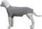 Lovelonglong Pet Clothing Dog Costumes Basic Blank T-Shirt Tee Shirts for Medium Dogs (Gray, XXL)