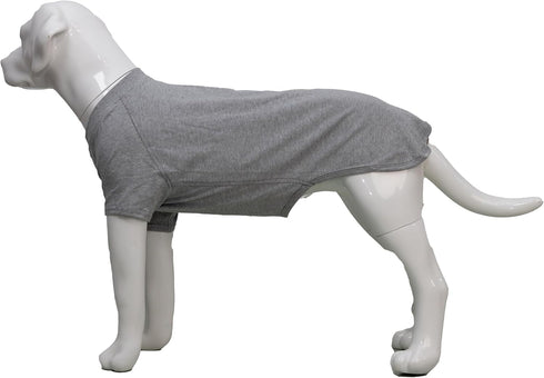 Lovelonglong 2019 Pet Clothing Dog Costumes Basic Blank T-Shirt for Medium Large Dogs, Gray XXXL