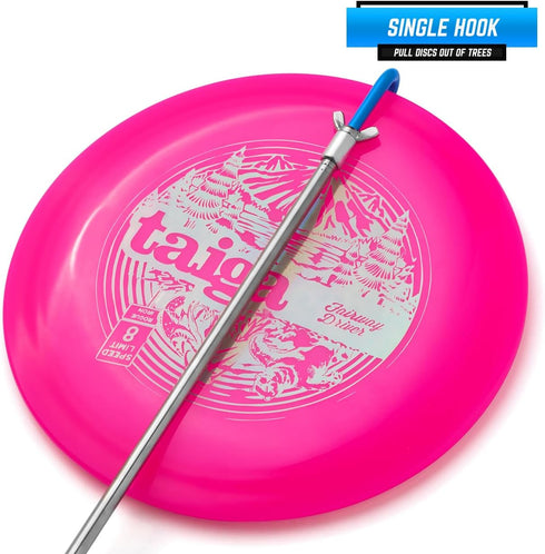 Telescoping Disc Golf Retriever Pole, 16 inches to 16ft Grabber Accessories