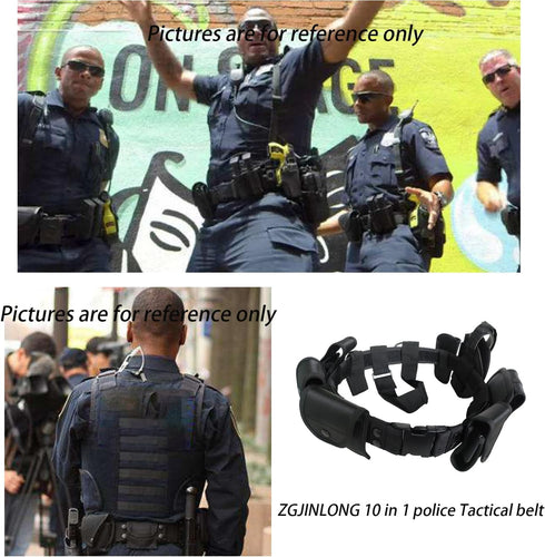 ZGJINLONG Tactical Utility Belt,Versatile Police Security Guard Military Modular Equipment System Molded Duty Belt