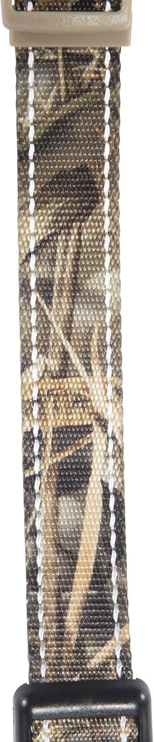 Browning Classic Performance Webbing Pet Collar, Fully Adjustable, Available in Solid Colors & Camo Patterns, Large
