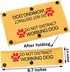 Service Dog Leash Sleeve Dot Not Pet Working Dog Leash Sleeve Service Dog Leash Wrap (Dot Not Distract Working Dog Sleeve)