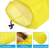 PATIKIL Stuff Sack, 3 Pack Assorted S/M/L Waterproof Outdoor Storage Sack for Camping, Portable Drawstring Dust Flap Bag