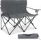 Leonyo Oversized 2 Person Camping Chair, Double Camping Loveseat Chair for Adults,