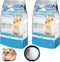 Hamiledyi Hamster Bathing Sand 4 LB Gerbil Powder Grooming Sand for Tiny