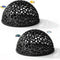 Hubaltuye 2 PCS Shrimp Hideout Black, Shrimp Cave Tunnel, Shrimp Hides for Aquarium