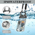 IP68 Waterproof Dry Bag 2L, Roll Top Pool Bag with Phone Pouch for Kayaking, Boating Accessories