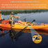 Kayak Paddle Holder Rail Bracket, Standard Paddle Holder, Kayak Track Mount Accessories, Fishing Rod Holder, Rubber Boat