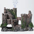 Aquarium Decorations, Castle Fish Tank Bubbler for Aquatic Pets to Breed, Play and Rest
