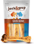 Jack&Pup Roasted Meaty Beef Shin Bone Dog Treats - 8-11” Long Lasting All Natural Gourmet Chews (3 Pack)