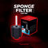 180 CAF-180 Aquatop Internal Sponge Filter Up to Gallons Includes Free Air Stone Mechanical & Biological Filtration