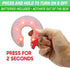 GoSports 3 Pack Light Up Golf Hole Lights - Great for Low Light Golf Play, Putting Practice, Chipping Practice and More