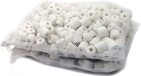 2 lb Aquarium Filter Media - Ceramic Rings for Pond Fish Tank Canister Filter