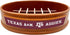 NCAA Super-Bowl Texas A&M Slow Feeder Dog Bowl - Football Design for Healthy Digestion, Non-Slip for Dogs & Cats