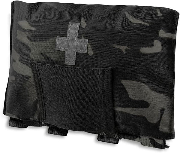 KRYDEX Tactical Blow Out Kit Bag, Medical Pouch IFAK with MOLLE and Belt Loop
