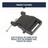 Sea to Summit Field Repair Buckle, Side Release, 1 Pin, 3-pack