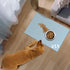 Absorbent Dog Food Mat, Quick Dry Dog Water Dispenser Mat, Easy Clean Pet Accessories Supplies