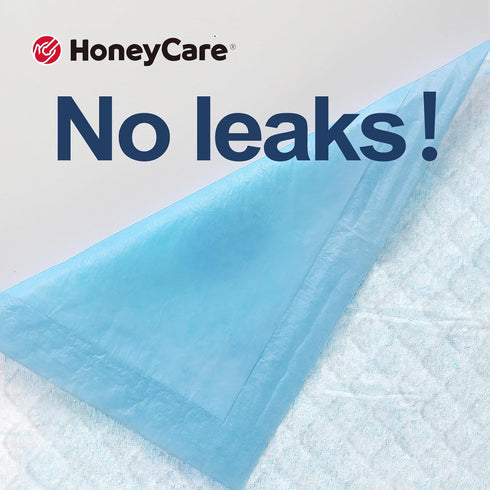 HONEY CARE All-Absorb Dog and Puppy Training Pads, Large 22" x 23", 100 Count, Blue