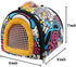 KAMEIOU Small Animal Carrier Bag - Guinea Pig Hedgehog Carrier with Detachable Strap for Small Pets
