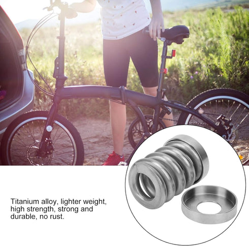 Rear Shock Spring - Cycling Coil Spring Alloy Shock Absorber for Bike Modified Accessory