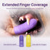 2-Pack HICC PET Dog Toothbrush, Anti-Slip Dog Tooth Brushing Kit, Dog Finger Toothbrush for Plaque and Tartar Cleaning