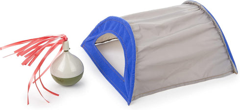 Petlinks Rowdy Rustler Electronic Motion Hide-N-Peek Ball Toy for Cats & Kittens, Spinning, Battery Powered, Fun
