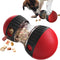Adjustable Dog Food Puzzle Toy: Treat Dispensing, Slow Feeder, Interactive Chase Training Toy for All Dog Sizes