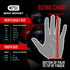 6.0 Grip Boost Football Gloves - Peace Stealth Boost Plus Sticky Technology - Adult and Youth Football Gloves for Wide
