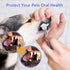 3PCS Pet Toothbrush Kit for Cats and Dogs, Complete Oral Care Set with Soft Bristles for Dental Hygiene