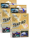 TEAR-AID Fabric Repair Kit, Type A Clear Patch for Canvas, Fiberglass, Leather, Polyester, Nylon & More, Gold Box, 2