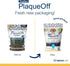 Proden Plaque Off Mini Dental Bones, Vegetable Fusion and Blueberry, 20 Count, 12 Ounces, Brown