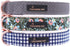 ARING PET Adjustable Dog Collar with Bow Tie, Size M for Small Medium Large Dogs, Length 13.5-22"