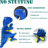 AIMETING No Stuffing Dog Toys for Aggressive Chewers, Squeaky Wrinkled Toys, Durable Dog Chew Toys, Soft and Tough