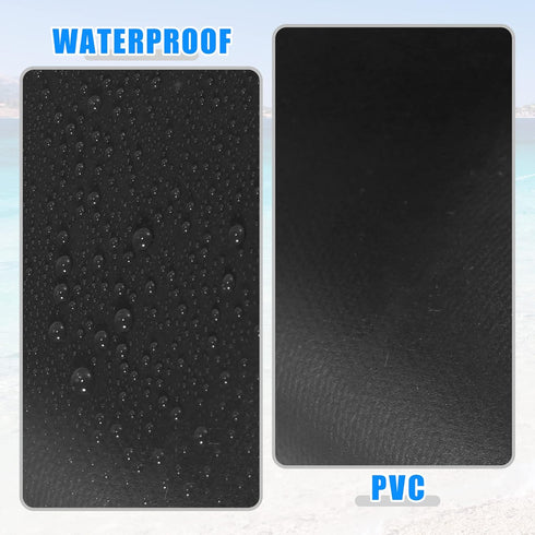 X AUTOHAUX 3pcs PVC Repair Patches with Glue for Inflatable Boat and Kayak Repair