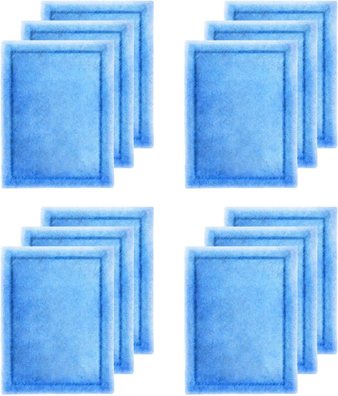 12 Pcs Replacement Aquarium Filter Cartridge for Aqua-Tech 10-20 Power Filters, Compatible with AquaTech EZ-Change #2